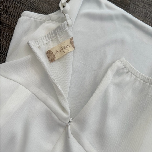 Altar’d State White Wrap Dress - Picture 4 of 4